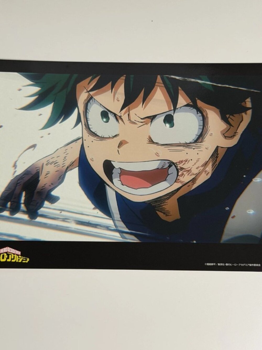 My Hero Academia Promotional Anime Manga A4 Sz Paper Poster Izuku Midoriya Deku